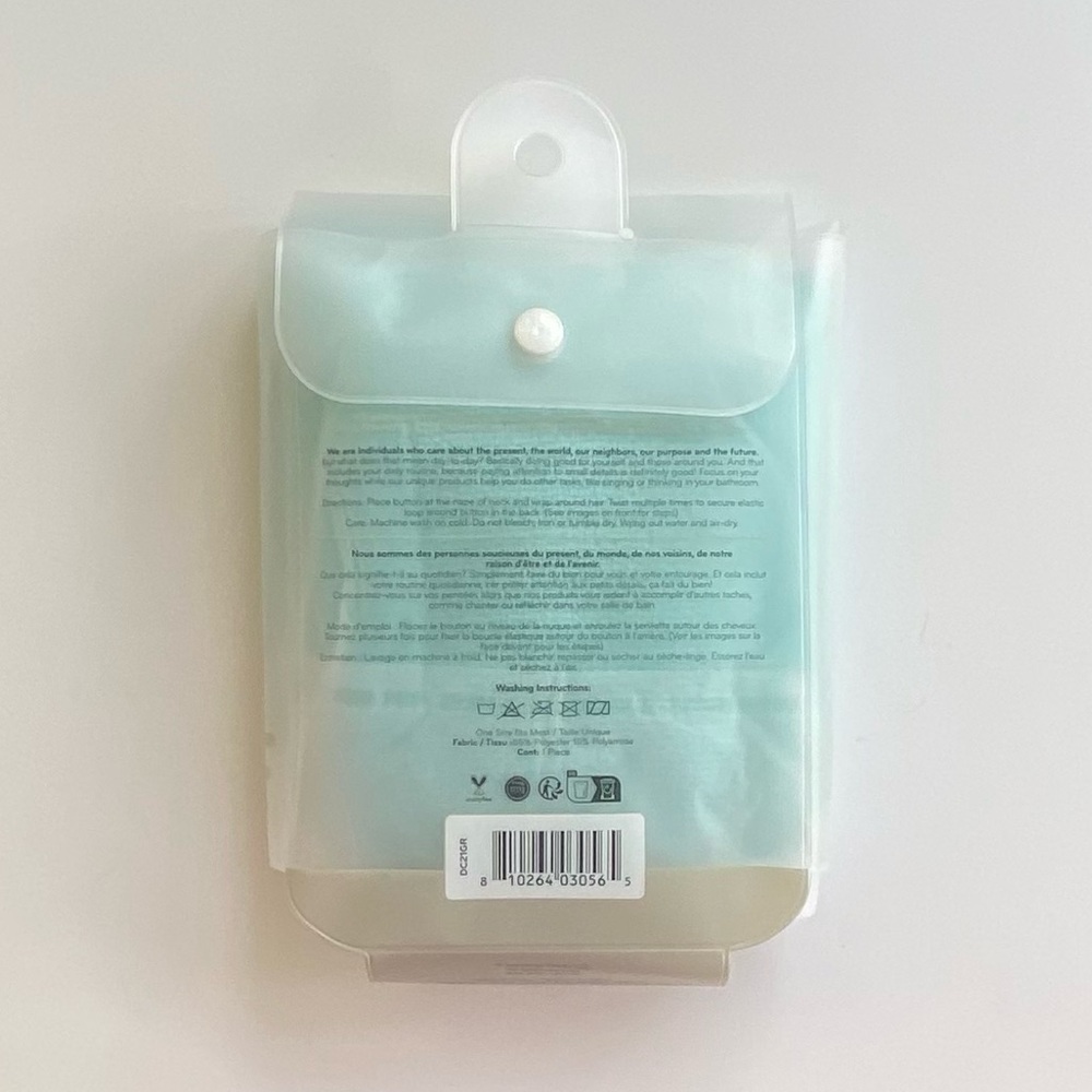 Daily Concepts, Daily Hair Wrap Towel, Quick Drying Hair Towel, Hair Wrap, Aqua - Picture 4 of 6